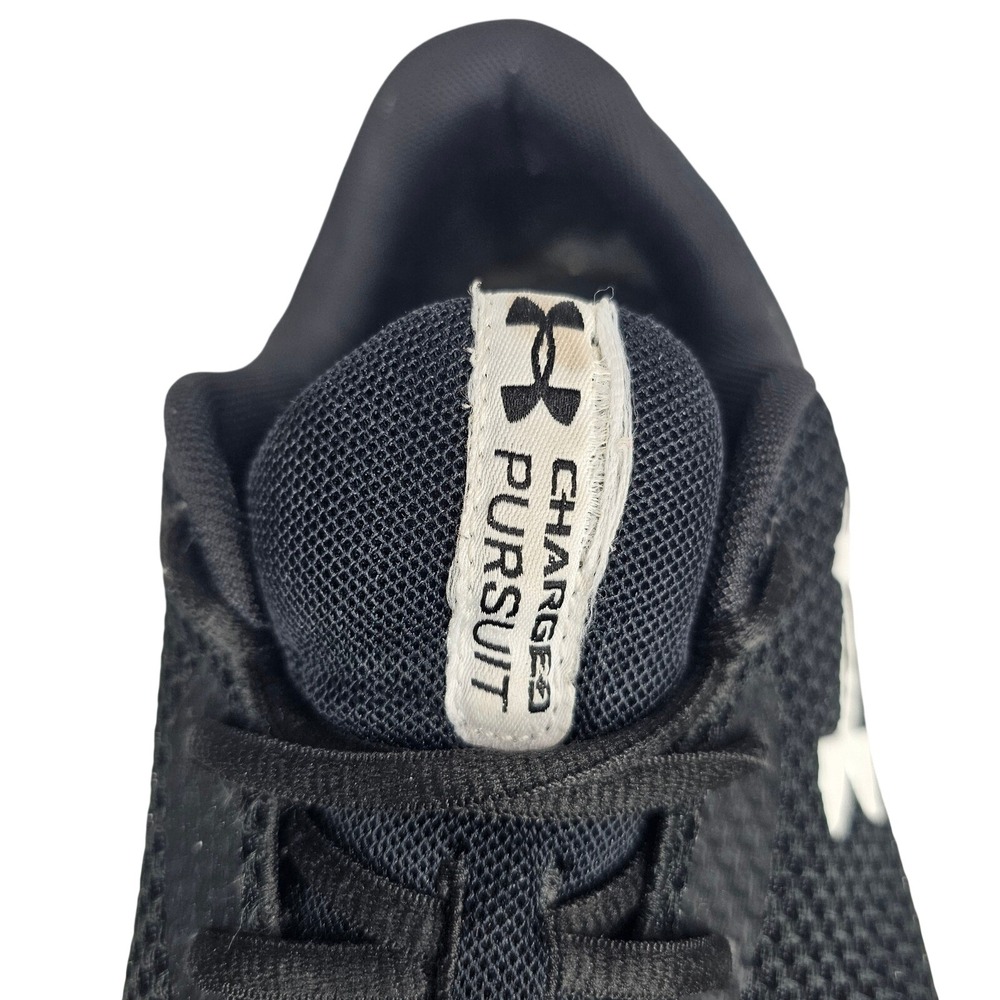 Under Armour Charged Pursuit Mens 13 Black‎ Running Shoes Low Top Sneaker - Picture 11 of 12